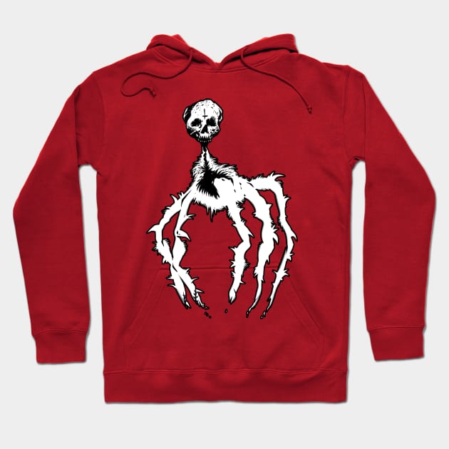 Horror Spider Hoodie by wildsidecomix